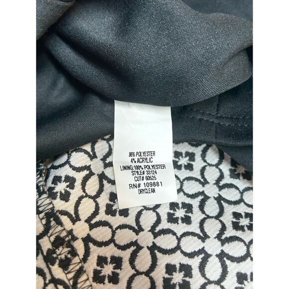 Donna Ricco Floral design Womens Dress Size 4 Back‎ with back Zipper - Picture 12 of 13